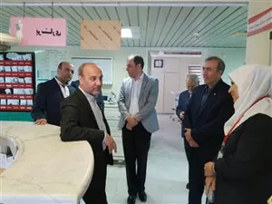 حضور دکتر صومی در شبکه بهداشت و درمان جلفا