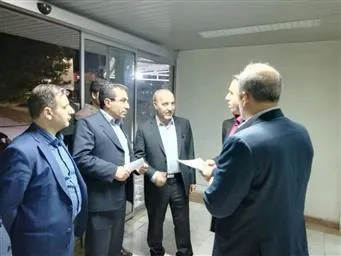 حضور آقای دکتر صومی در شبکه بهداشت و درمان جلفا