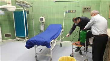گندزدائی بیمارستان دکتر ساجدی هادیشهر