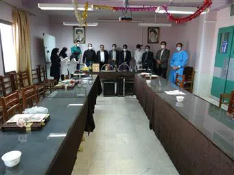 تقدیر از همکاران علوم آزمایشگاهی شبکه بهداشت و درمان شهرستان جلفا