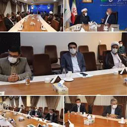 جلسه ستاد مبارزه با کرونای منطقه آزاد ارس