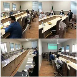 جلسه کاهش ابتلا و تحلیل رفتار استفاده از ماسک در شهروندان با حضور سرپرست شبکه، معاونت بهداشتی، دادستان شهرستان جلفا، معاونت فرهنگی و گردشگری منطقه آزاد ارس، روسای ادارات صمت و بازرسی اماکن 