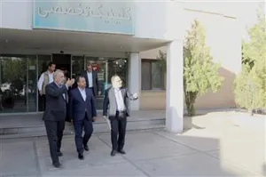 بازدید وزیر محترم  امور اقتصادی و دارایی از بیمارستان دکتر ساجدی هادیشهر 