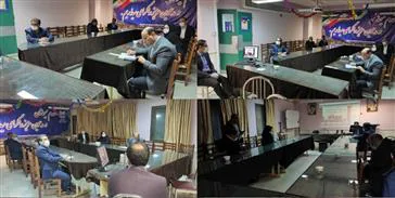 برگزاری وب کنفرانس رؤسا و معاونین شبکه های بهداشت و درمان استان آذربایجان شرقی با دکتر محمد حسین صومی رئیس دانشگاه علوم پزشکی تبریز عصر روز جمعه ۱/۱ /۹۹ 