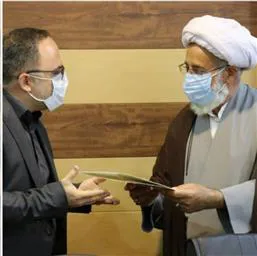 گرامیداشت یاد و نام شهید مدافع سلامت دکتر فدایی حقی سرپرست سابق شبکه بهداشت و درمان شهرستان جلفا و معارفه آقای دکتر مرتضوی